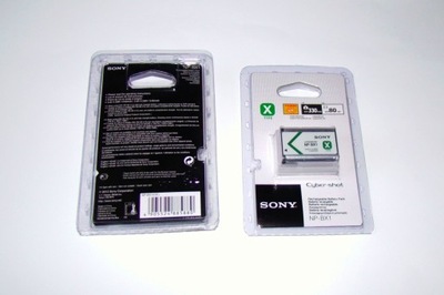Oryginalna bateria SONY NP-BX1 do aparatu SONY DSC HX80+Etui
