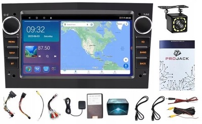 RADIO NAVEGACIÓN GPS OPEL ZAFIRA B 2005-2014 USB WIFI BT CARPLAY 2/32GB  