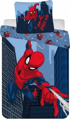 Pościel bawełniana 160x200 Mavel Spider-Man Spiderman Poszewka oryginalna