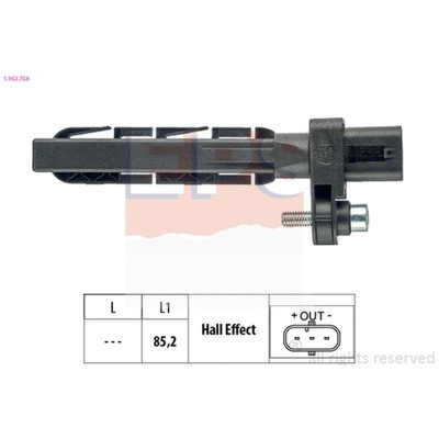 GENERADOR IMPULSOW, EJE DE CIGÜEÑAL EPS 1.953.758  