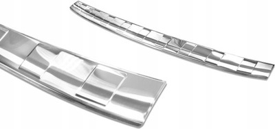 Kia sportage iv fl 2018- накладка na бампер фото №1