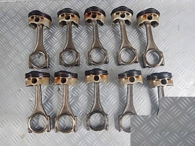 Audi s6 c6 5.2 v10 поршень шатун фото №1