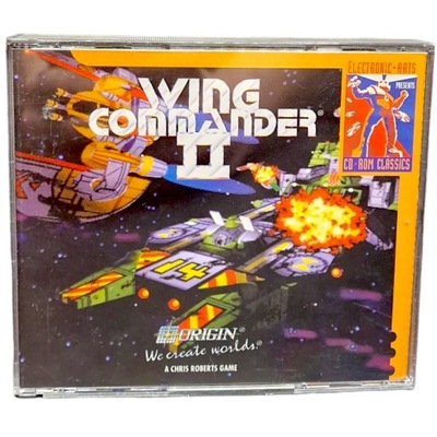 Wing Commander II 2 PC BOX gra retro symulator