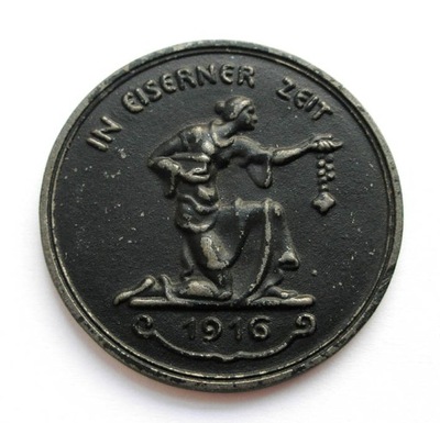 Medal Niemcy 1916r. - IN EISERNER ZEIT