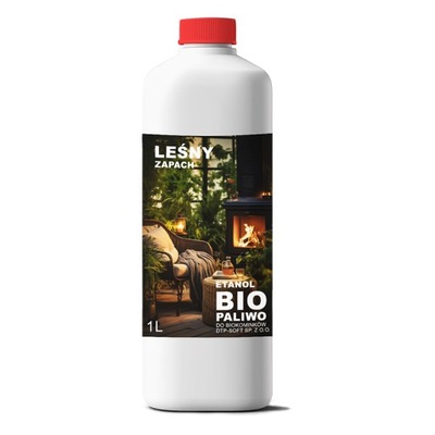 BIOETANOL BIOPALIWO do kominków zapach leśny 1L