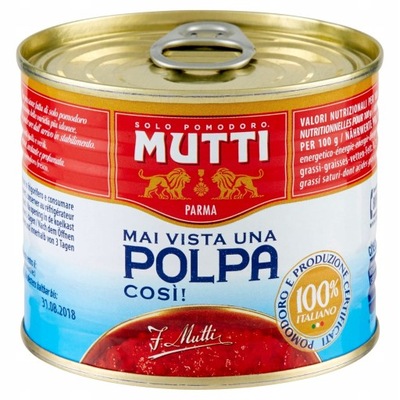 PULPA POMIDOROWA 210G MAŁA PUSZKA - MUTTI