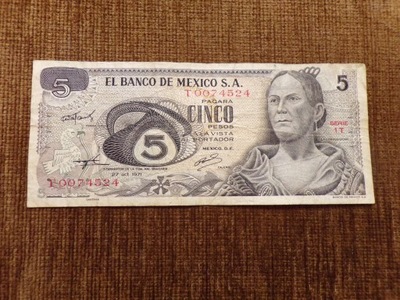 C374.MEKSYK 5 PESOS