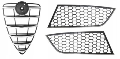 Alfa romeo mito комплект решётка средний + боковой фото №1