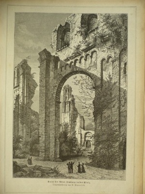 Ruiny zamku Limburg, oryg. 1878
