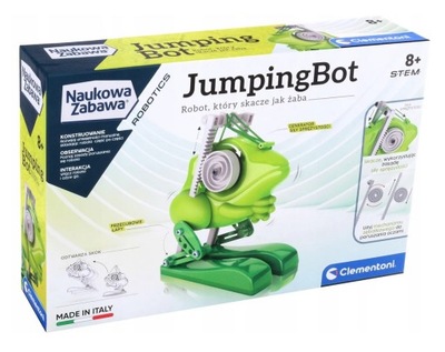 JumpingBot Robot, który skacze jak żaba Clementoni