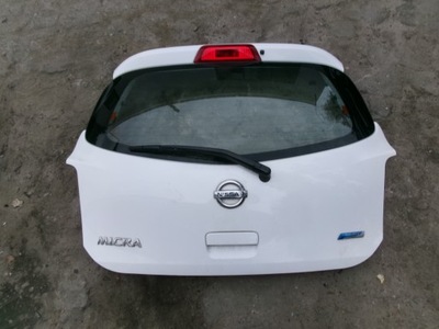 NISSAN MICRA K13 TAPA DE MALETERO PARTE TRASERA DE MALETERO COMPUESTA  