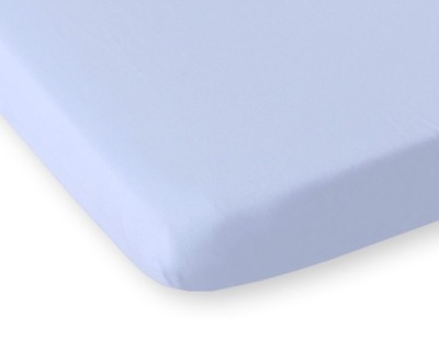 PRZEŚCIERADŁO BAWEŁNA 140X70CM NIEBIESKIE