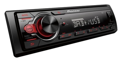 Pioneer Odbiornik 1-DIN MVH-130DAB z DAB/DAB+,