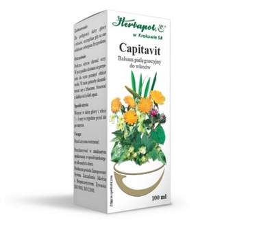 CAPITAVIT BALSAM DO WŁOSÓW 100ml HERBAPOL KRAKÓW