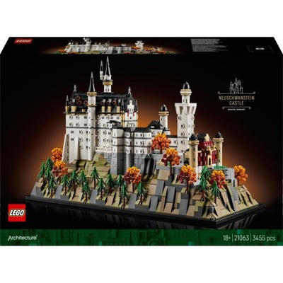 LEGO ARCHITECTURE Zamek Neuschwanstein 21063