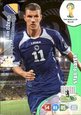 FIFA WORLD CUP 2014 BRASIL STAR PLAYER Dzeko 44