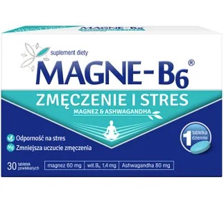 Magne-B6 Zmęczenie i Stres magnez tabletki 30 szt