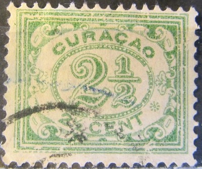 Curacao stary znaczek (1/11