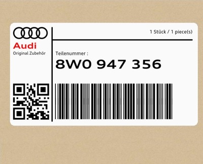 Модуль диодный левая правая перед audi a4 rs4 фото №1