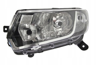 Фара лівий dacia logan sandero 10.2012- фото №1