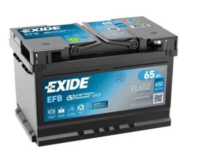 EXIDE EL652 65AH 650A EFB START-STOP