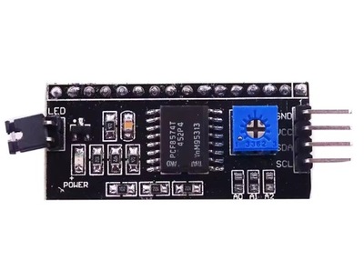 Konwerter I2C do wyświetlaczy LCD HD44780 1602 arduino