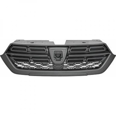 Решётка радиатора бампера dacia dokker 18- фото №1