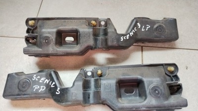 Renault scenic iii направляющая бампера левый правый перед фото №1