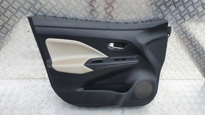 Обшивка дверь левый перед nissan micra k14 17- фото №1