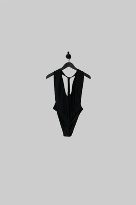 SHEIN CZARNE MONOKINI ODKRYTE PLECY (L)