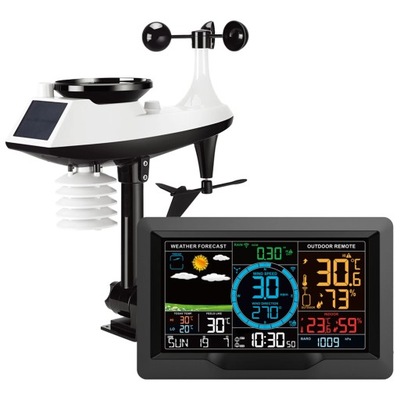 3390A Wireless Weather Station Wind Speed Rainfall Wind Direction