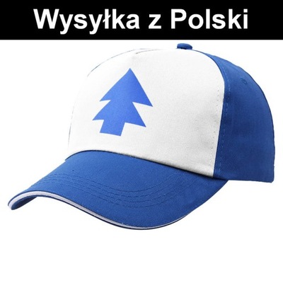 Czapka Wodogrzmoty Małe Gravity Falls Dipper Pines