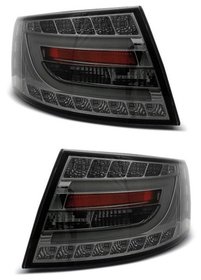 LAMPS DIODOWE NEW AUDI A6 C6 04 08 SMOKE LED 7PIN ldauc7