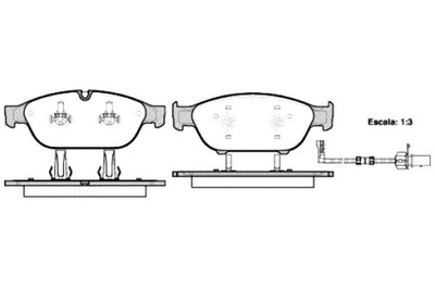 REMSA ZAPATAS DE FRENADO AUDI A8 3.0 TDI QUATTRO (4E  