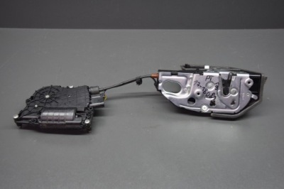 Замок дверь правый задняя доводчик soft close bmw 7 f01 f02 2047km! фото №1