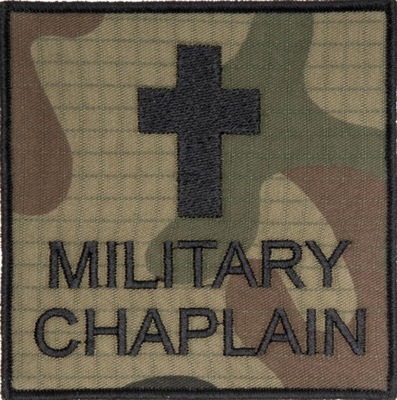 NASZYWKA KAPELAN WOJSKOWY Military Chaplain HAFT