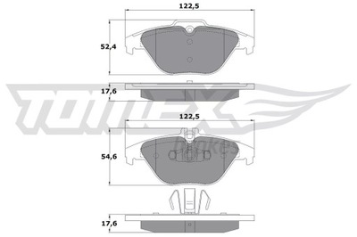 КОЛОДКИ HAM.TYL MERCEDES C W204