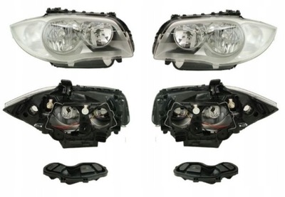 Фара лампа bmw 1 e81 e87 04-07 l+p tyc фото №1