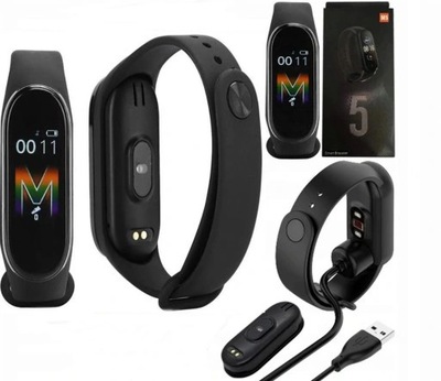 SMARTBAND OPASKA SPORTOWA ZEGAREK SMARTWATCH M5