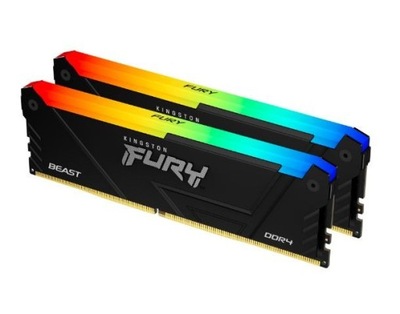 Pamięć do PC DDR4 Fury Beast RGB 32GB(2*16GB)