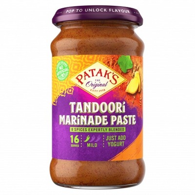 Łagodna Marynata Tandoori Marinade Paste PATAK'S 3