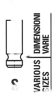 Клапан впускной всасывающий r6136/rnt freccia honda opel фото №1