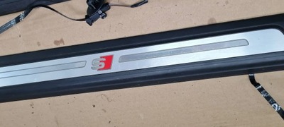 Q5 80a молдинг накладки пороговые перед подсвечиваемые левая правая фото №1