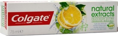 Colgate Natural Extracts Lemon &amp; Aloesowa pasta do zębów