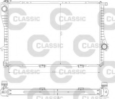 RADUADOR DE AGUA BMW - GAMA CLASSIC  