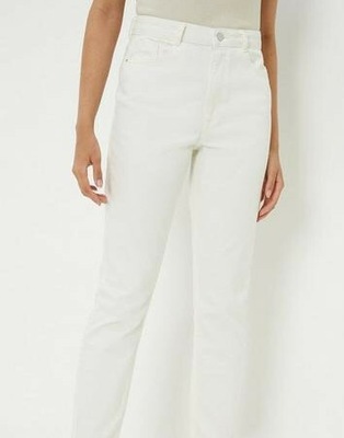 SPODNIE MOM JEANS BIAŁE DOROTHY PERKINS 36