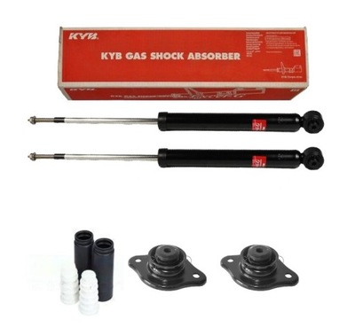 Амортизаторы kyb задняя + крепления chevrolet aveo фото №1