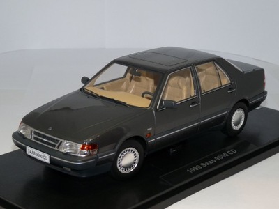 TRIPLE9 SAAB 9000 CD TURBO 1990 Silver metallic 1:18 • Cena