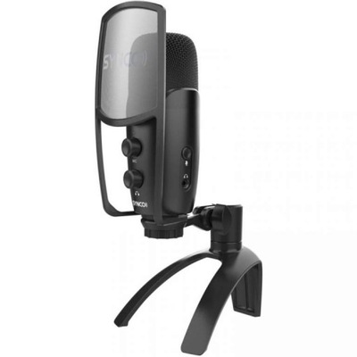 Mikrofon pojemnościowy Synco V2 USB z filtrem POP i odsłuchem