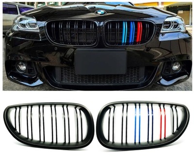 РЕШЁТКА РЕШЕТКИ NERKI BMW F10 M5 BLACK MATTE + M DUAL